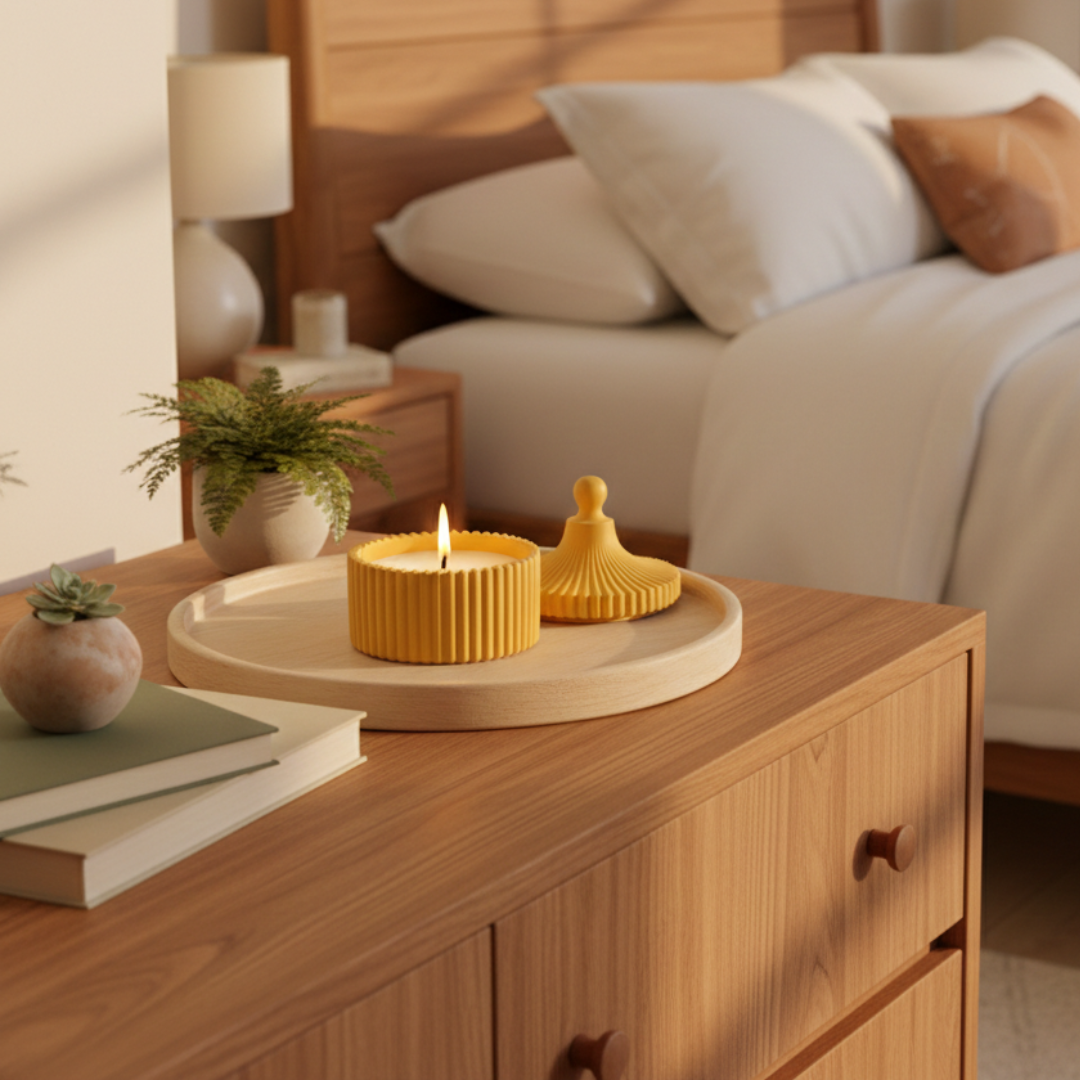 Imperial Citrus Yellow Small Pot Candle